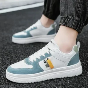 Doiljoi Men Fashion Color Matching Low Top Sneakers