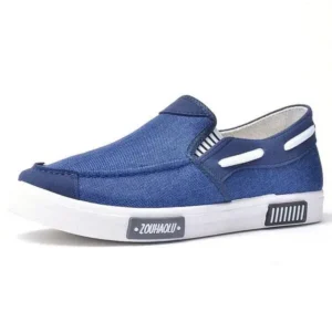 Doiljoi Men Casual Color Block Flat Shoes