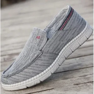 Doiljoi Men Casual Non-Slip Canvas Shoes