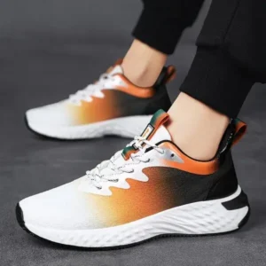 Doiljoi Men'S Fashion Breathable Mesh Color Block Sneakers